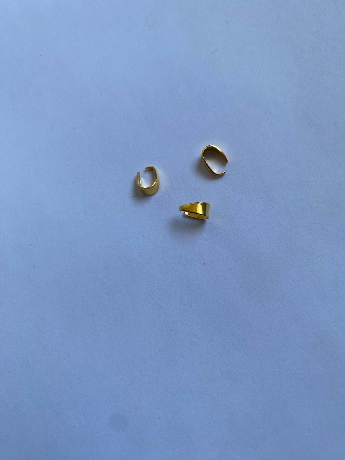 charm pendant gold 10pcs