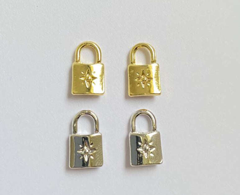 lock charm star