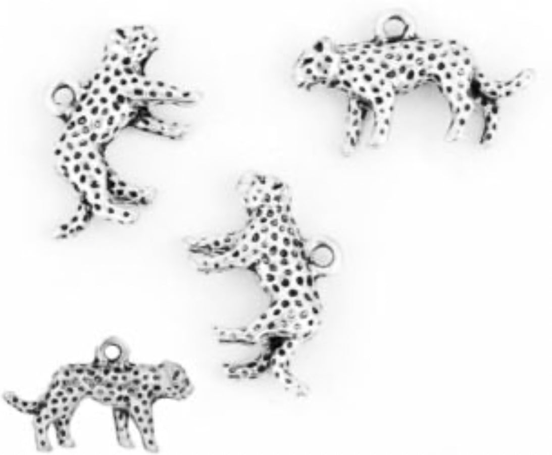 running panther charm 1st stainless steel
