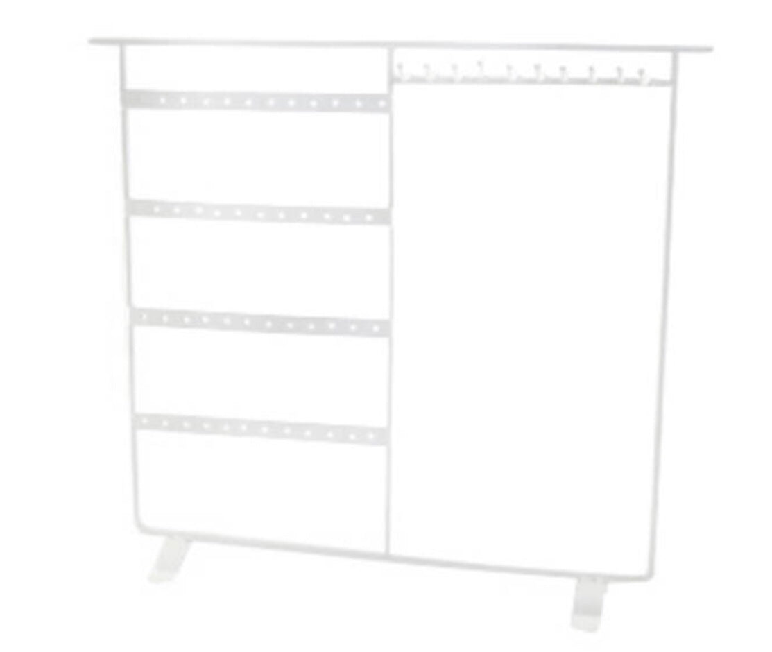 jewelry display combi white