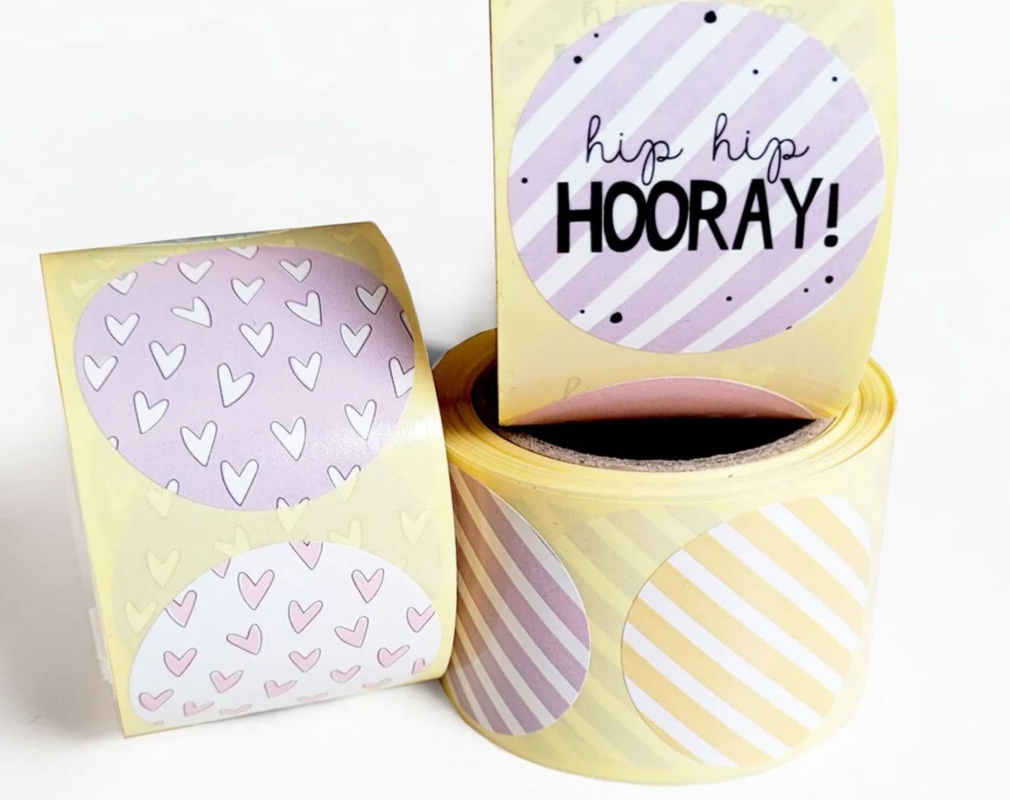 mini hearts stickers 10pcs