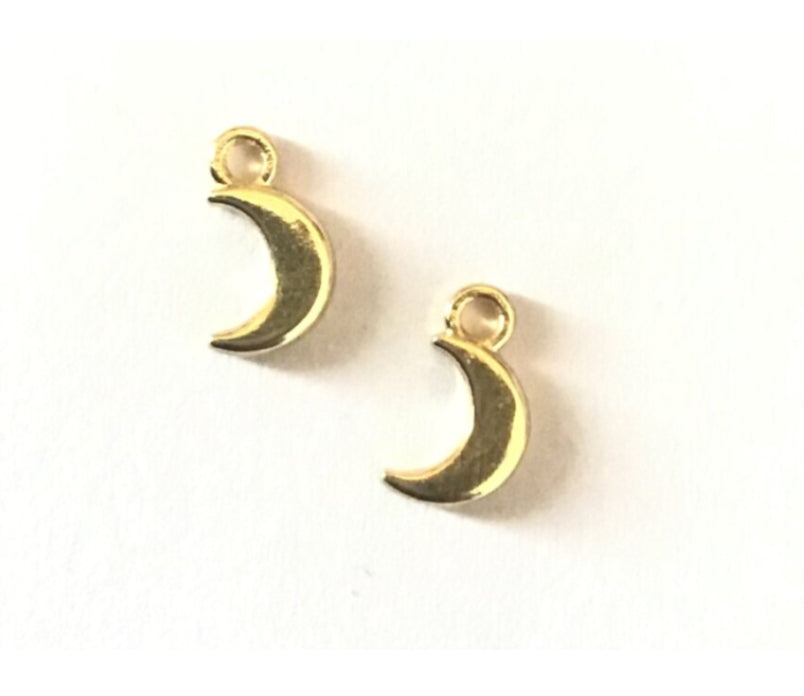 moon charms stainless steel