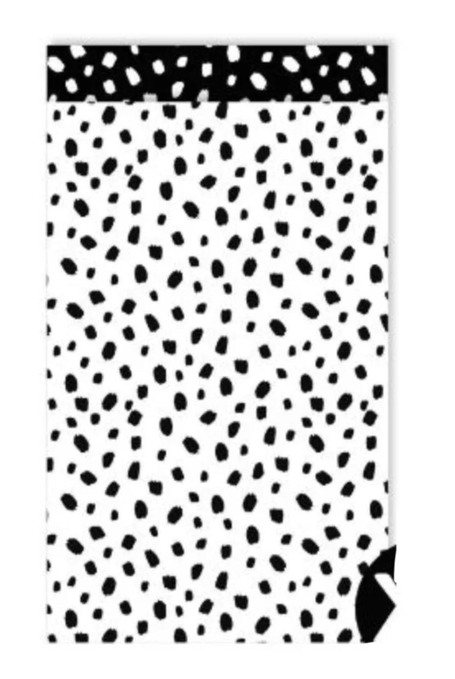black & white dots bag 1pc