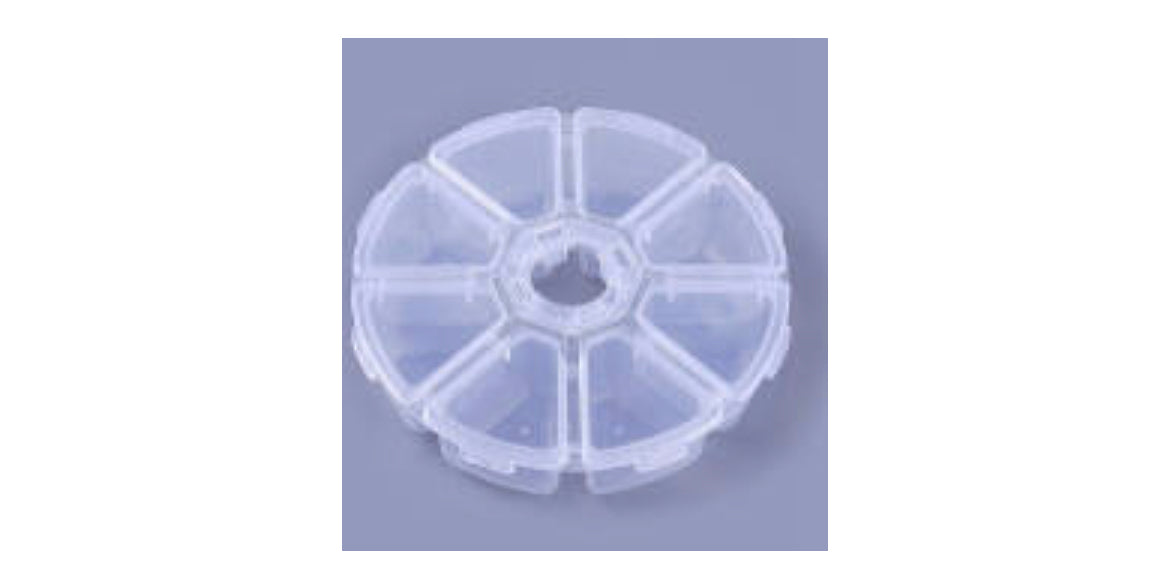 round 8 compartment tray