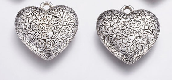 heart flower charm 1st