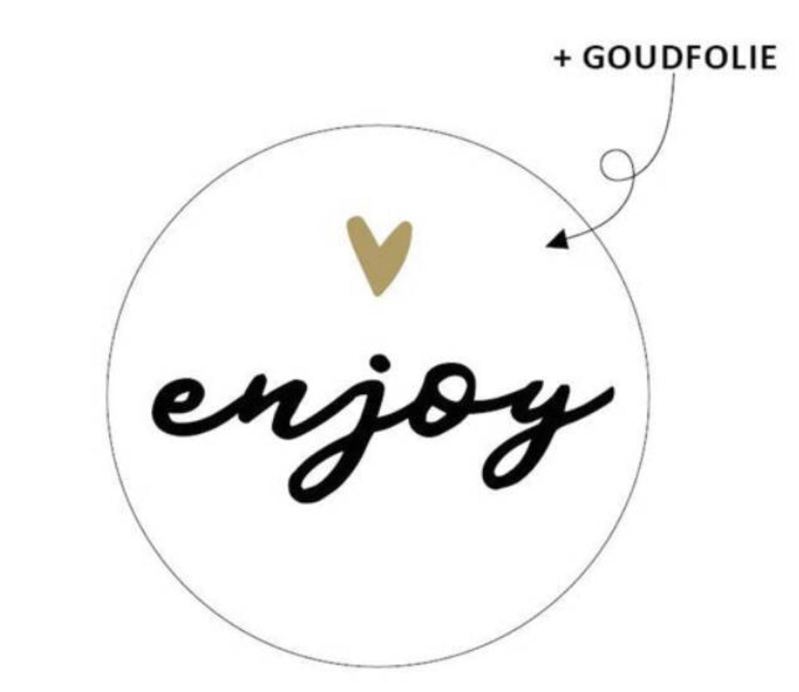 enjoy stickers 10pcs