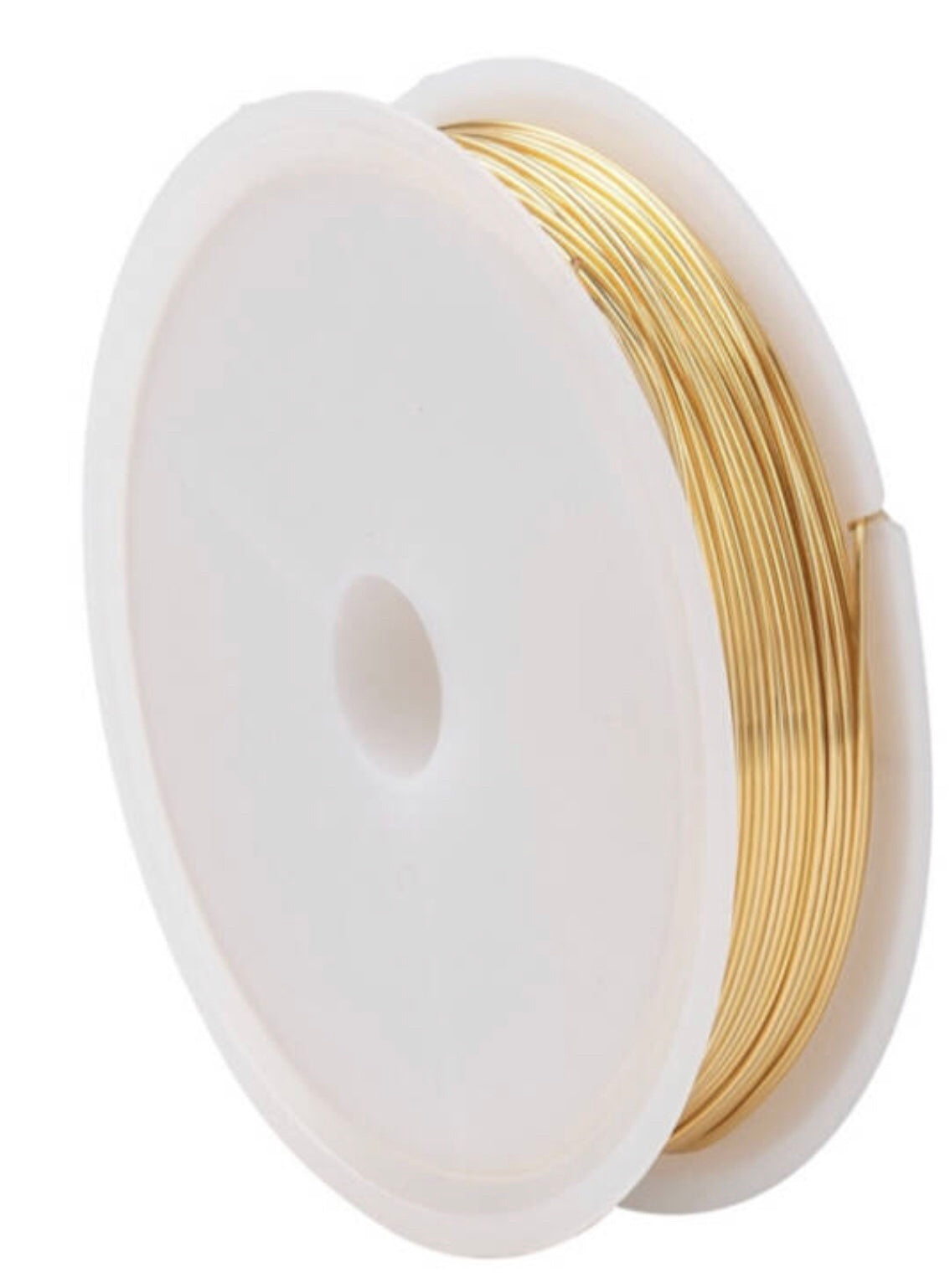 golden metal wire roll