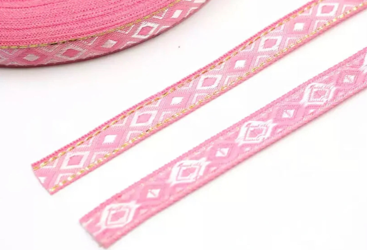 pink ibiza ribbon 1m