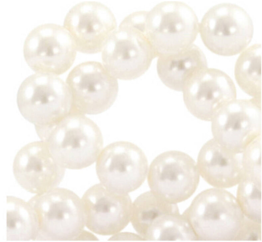pearls beige 4mm 200pcs