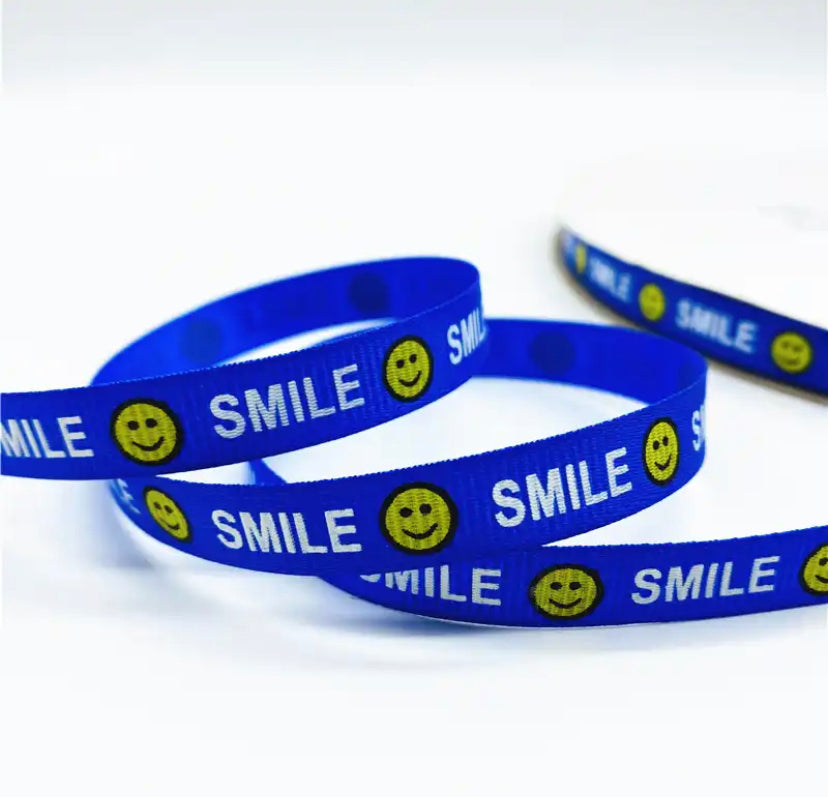 blauw smile lint 1m