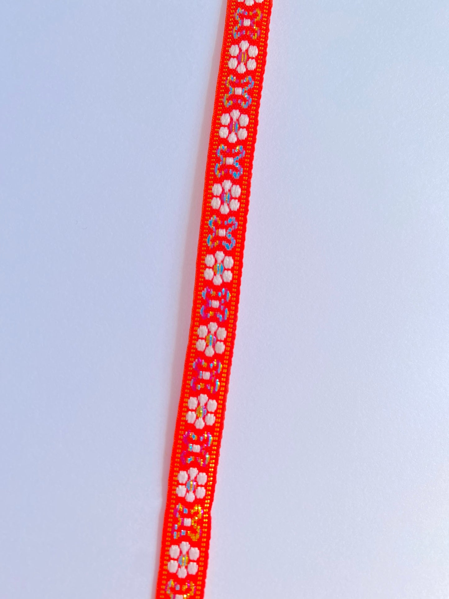 flower lint rood 1m