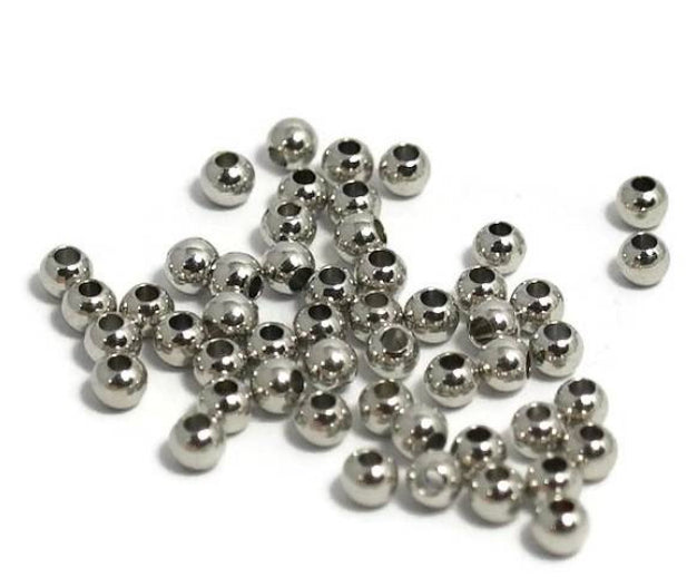 zilvere bali beads 10g