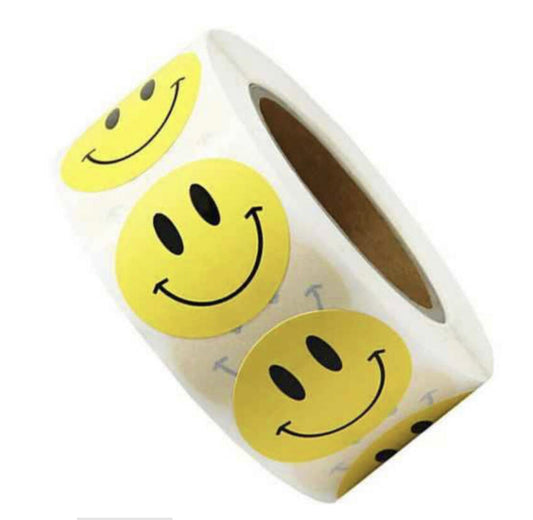 smiley sticker 10st