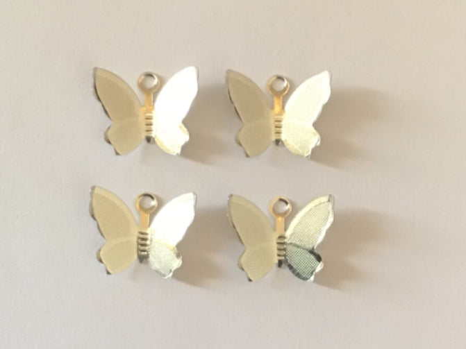 butterfly charm silver